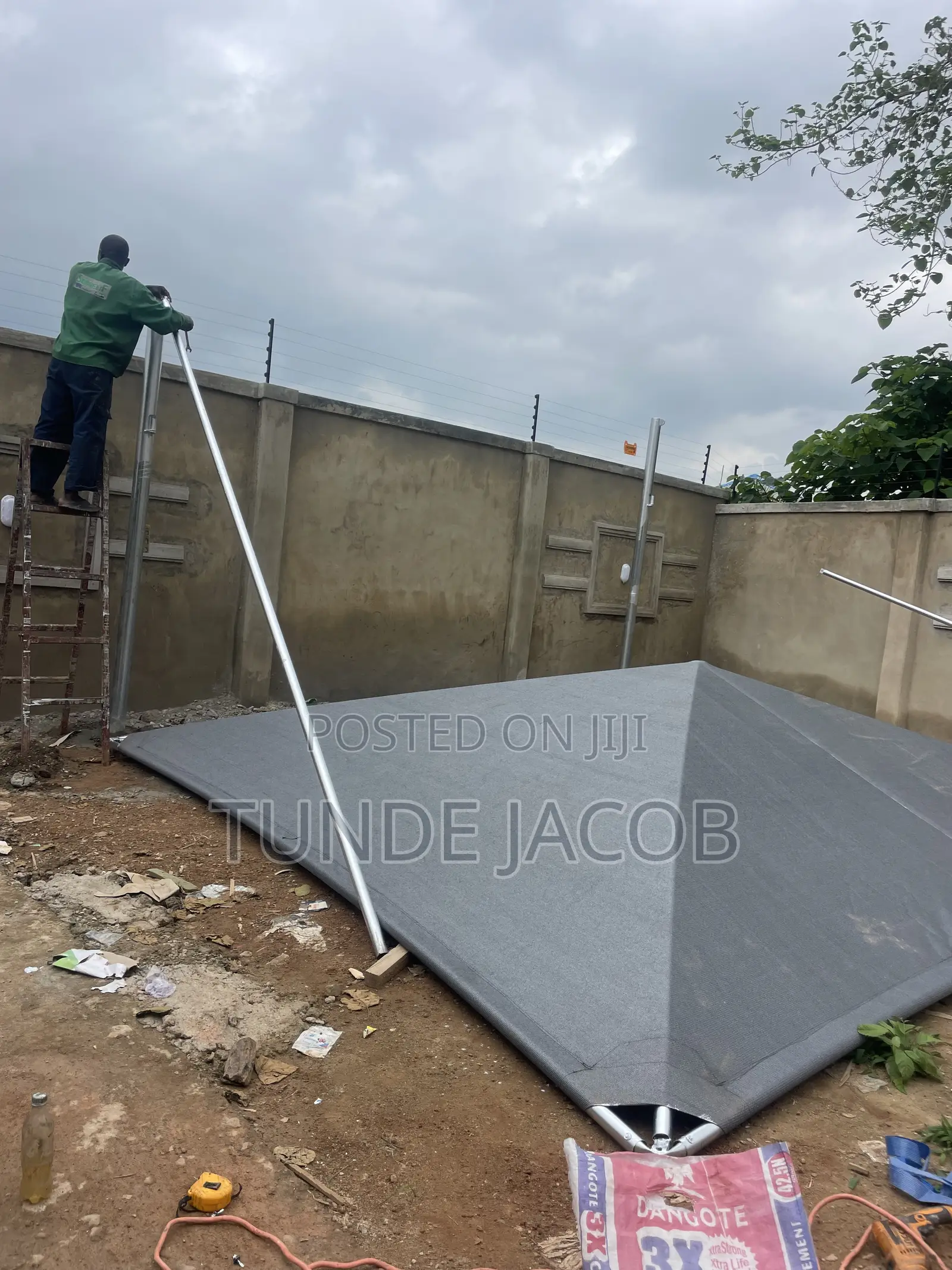 2–Cars Shade Carport Canopy Installed