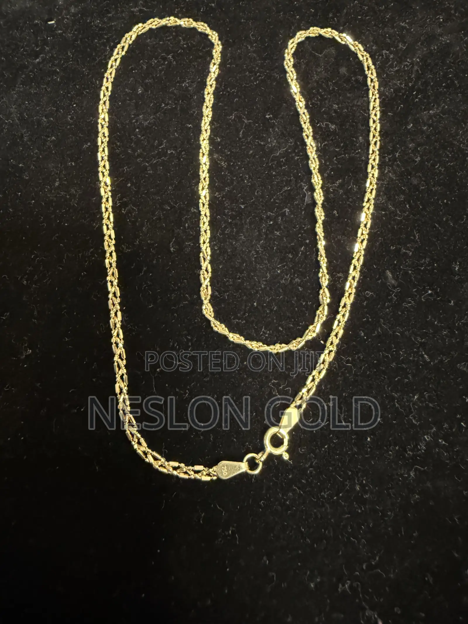 Italy 750 Tested 18karat Solid Gold Necklace