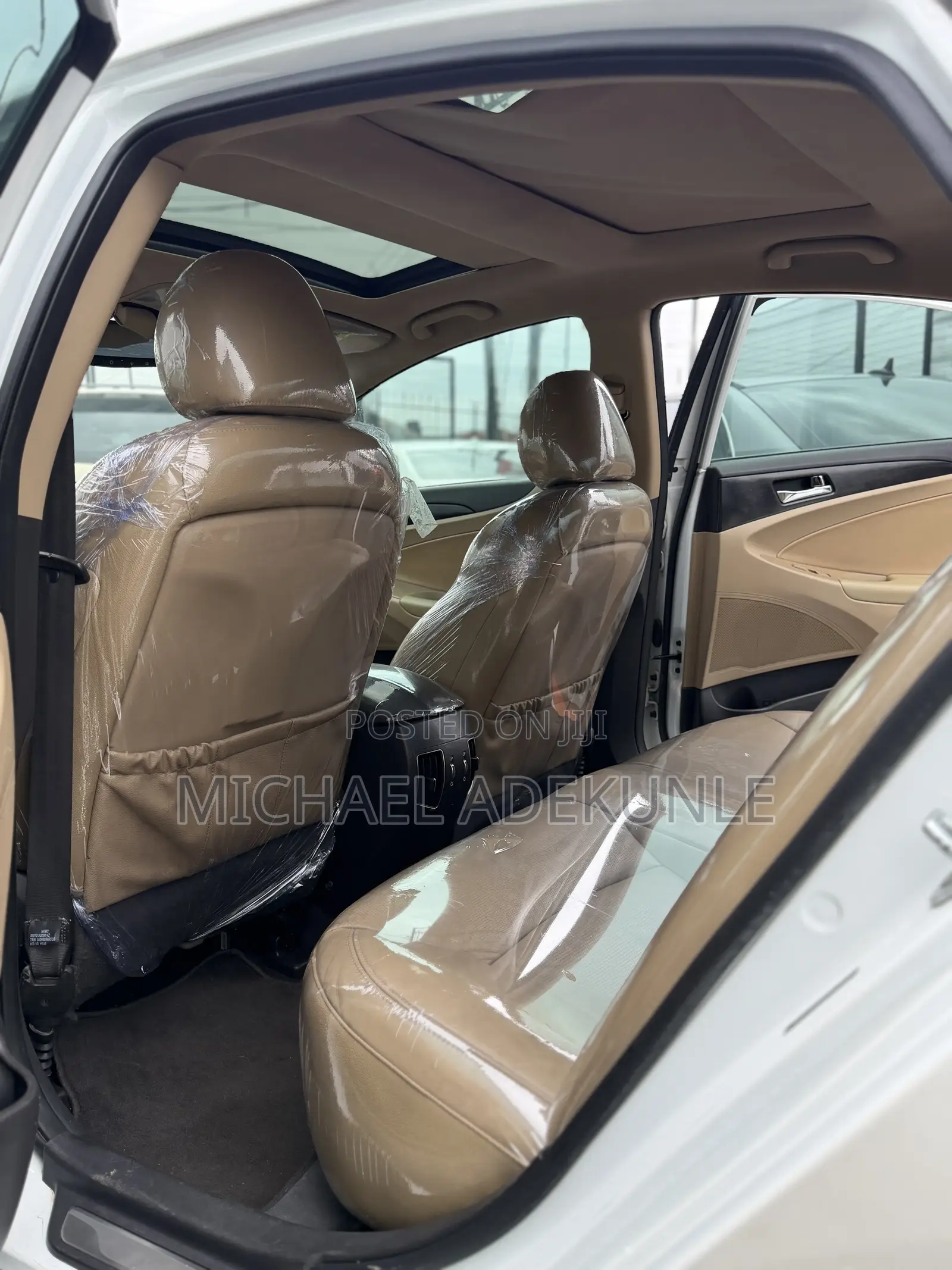 Hyundai Sonata Limited 2.0T Sedan (2.0L 4cyl 6A) 2013 White