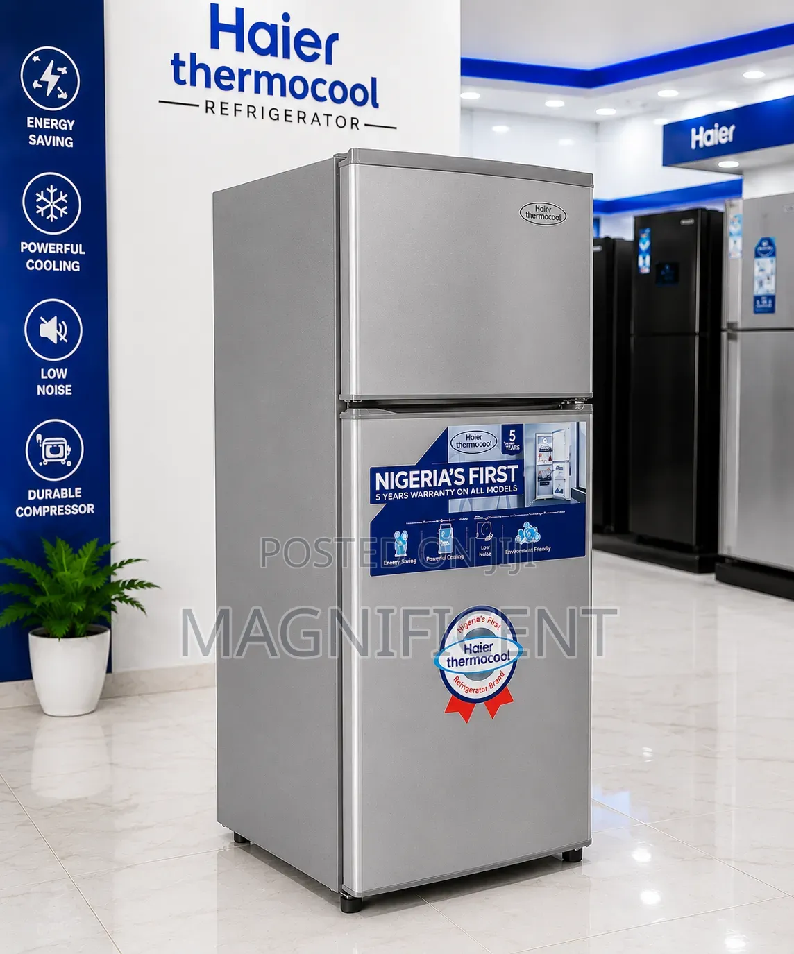 Haier Thermocool 225l Double Door Refrigerator Energy Saving Powerfu