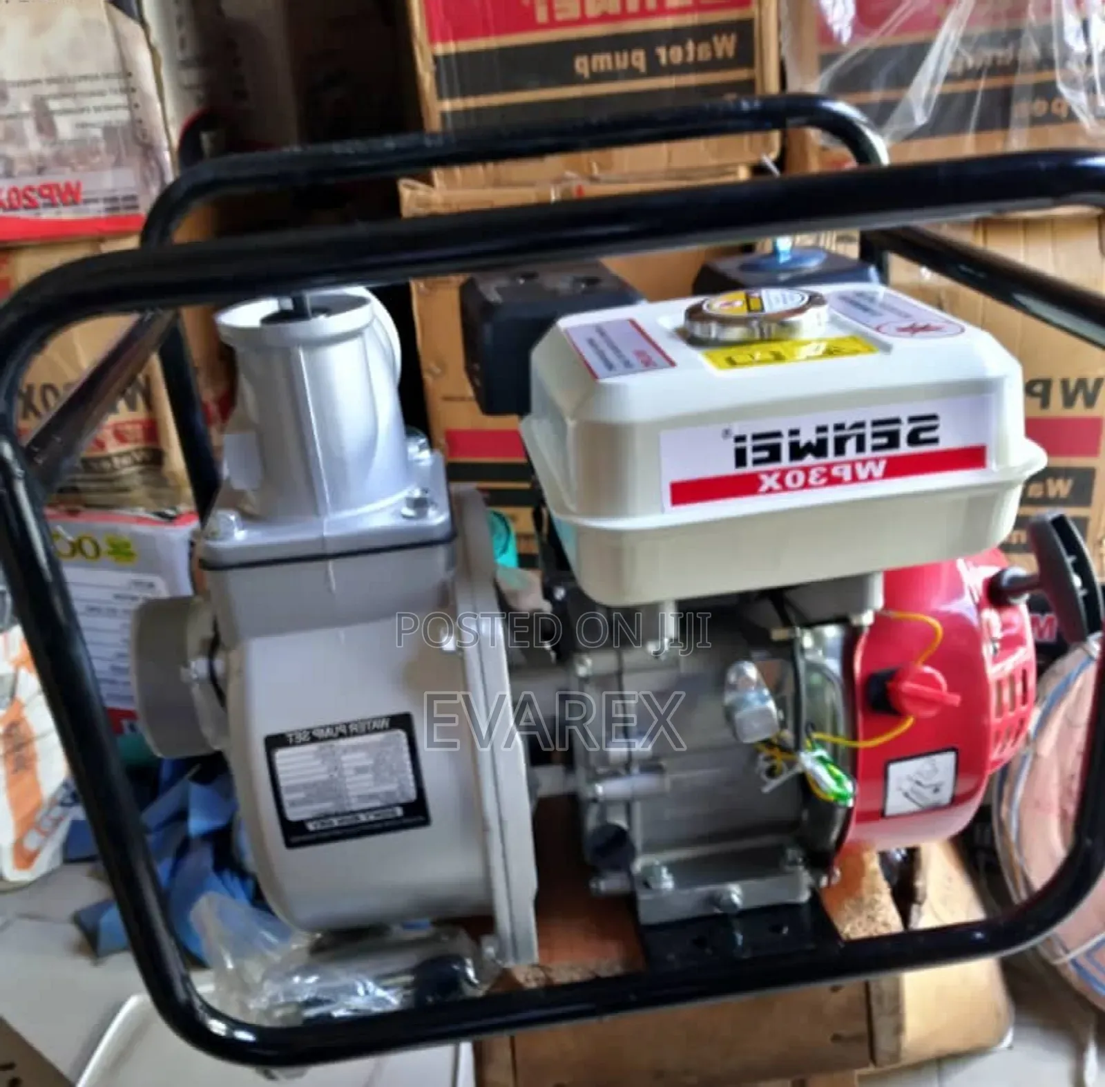 Flood/Drainage Water Pump Machine 6.5hp. Petrol Use.