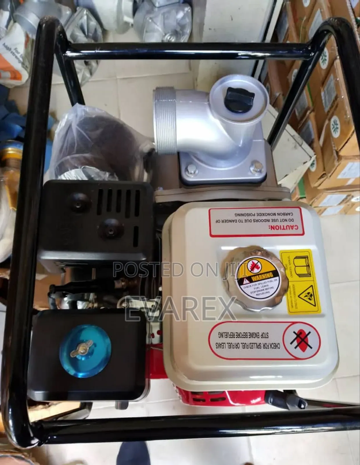 Flood/Drainage Water Pump Machine 6.5hp. Petrol Use.
