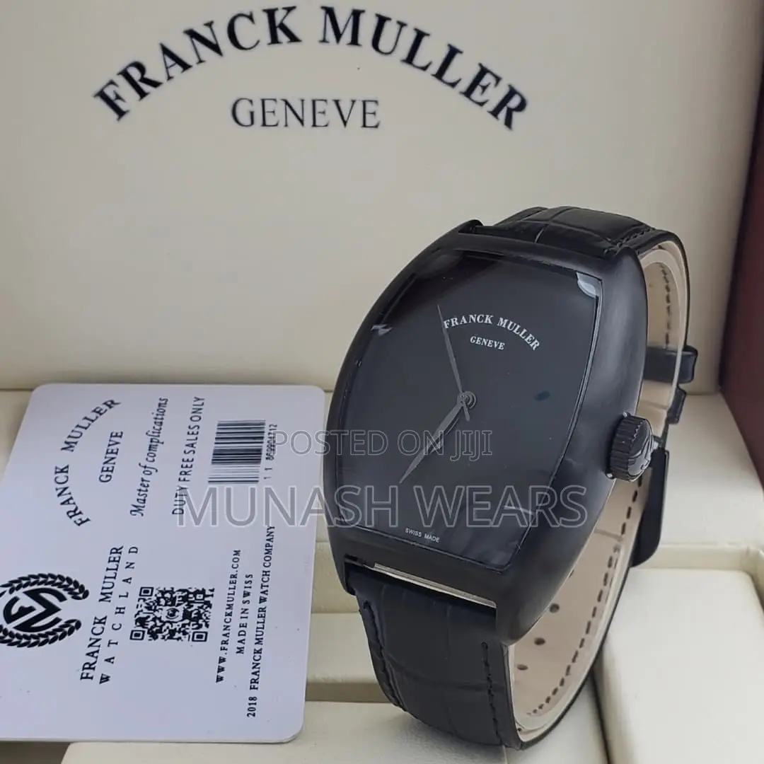 Frank Muller Leather Strap Wristwatch