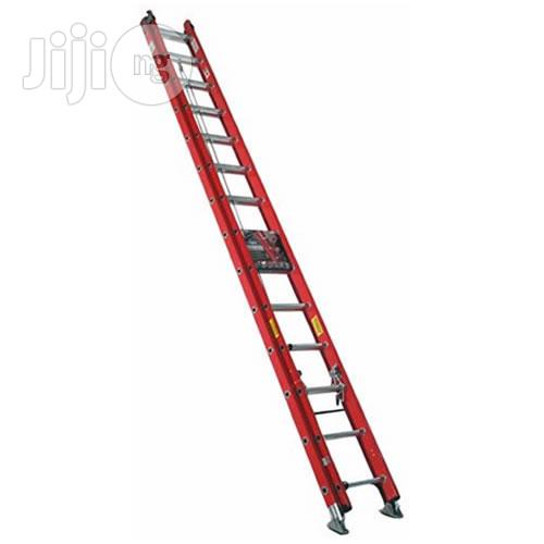 Heavy Duty Fibreglass Extension Ladder - 2 X 20 Rungs