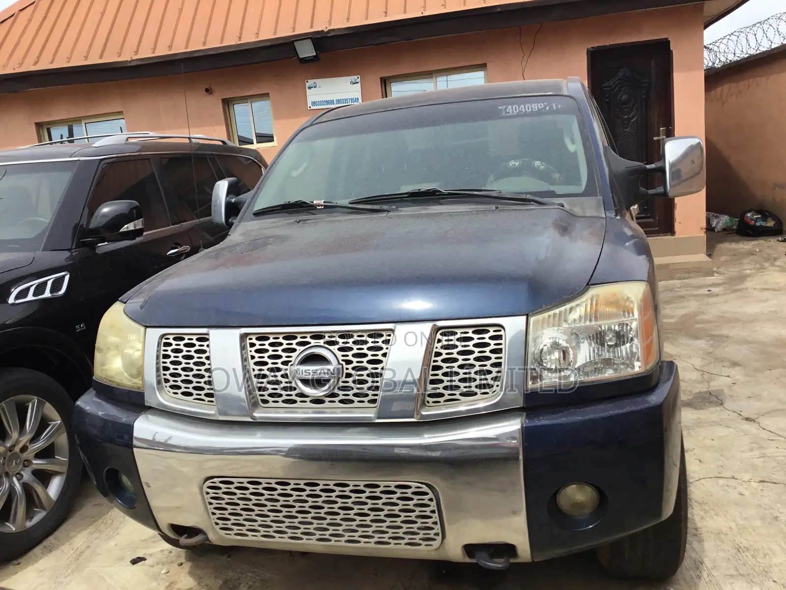Nissan Titan Crew Cab LE 4x4 2007 Blue