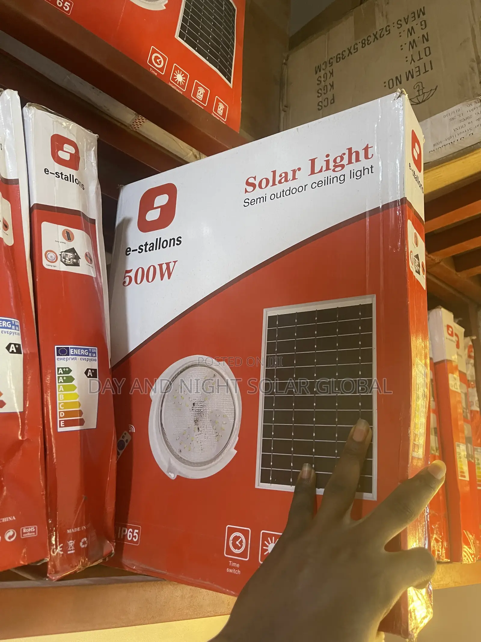 500 Watts Solar Celling Light 3yrs Warranty