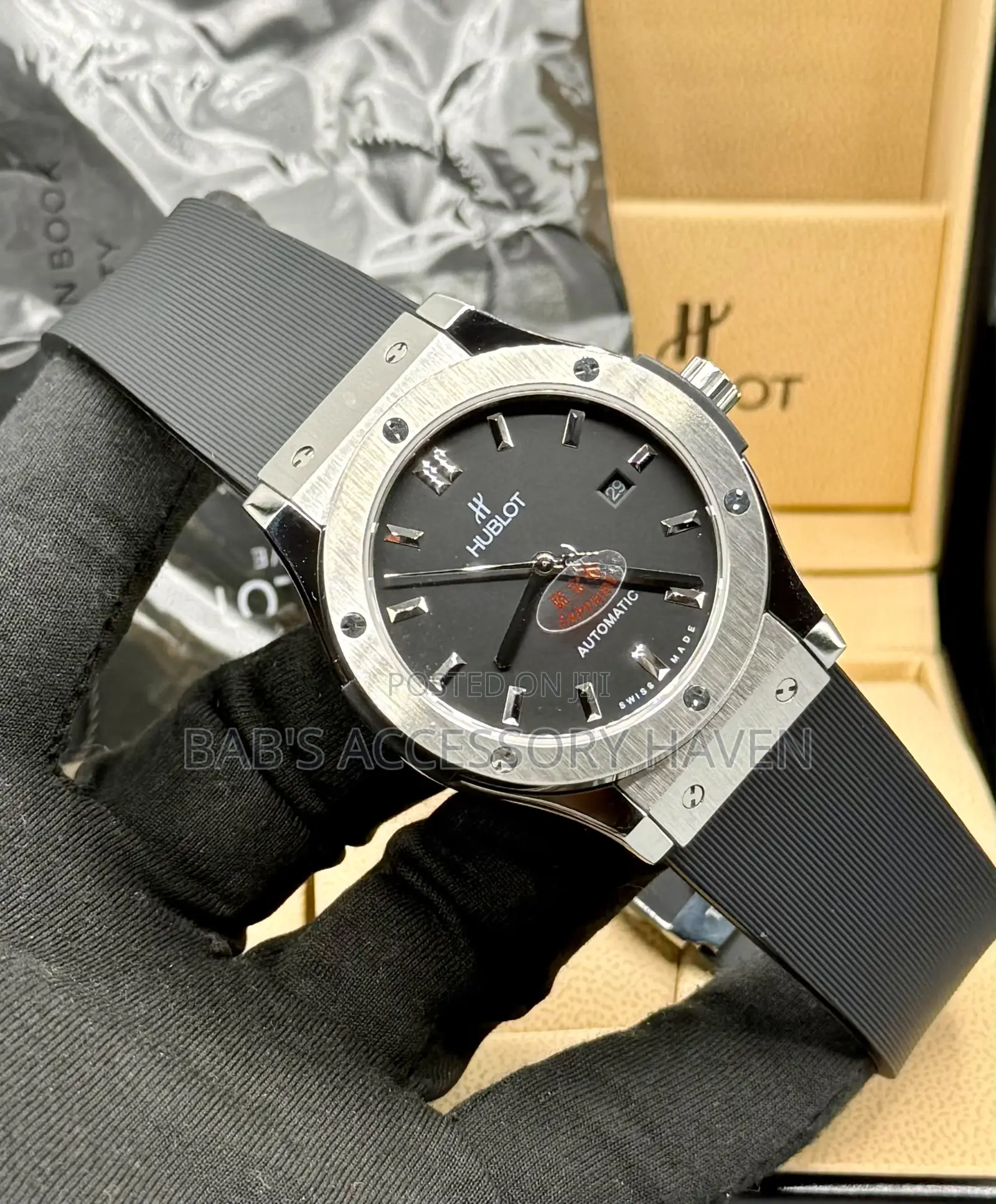 Luxury Hublot Automatic Wristwatch
