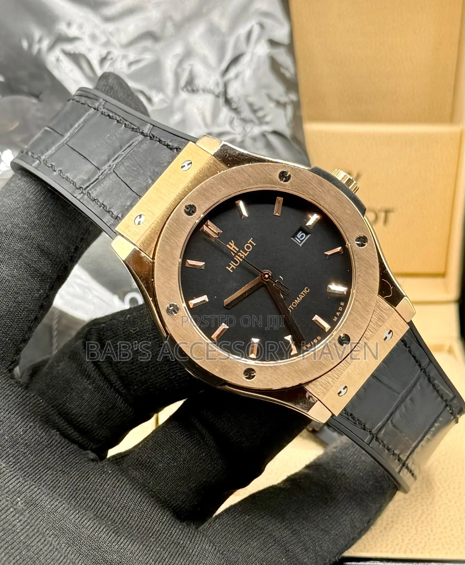 Luxury Hublot Automatic Wristwatch
