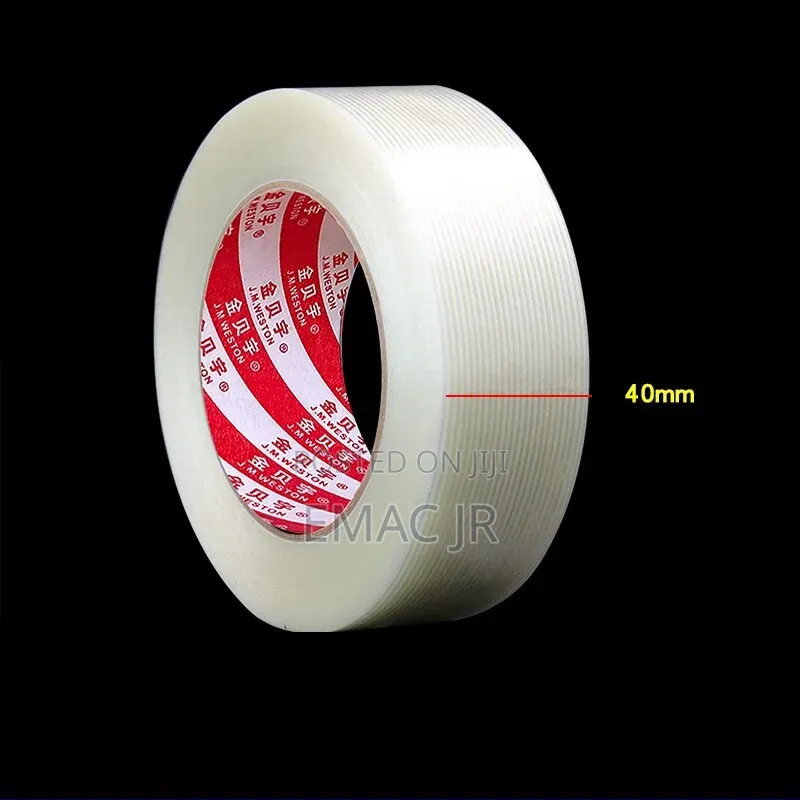 Fiberglass-Reinforced Strapping Tape Designed for Heavy-Duty Packaging