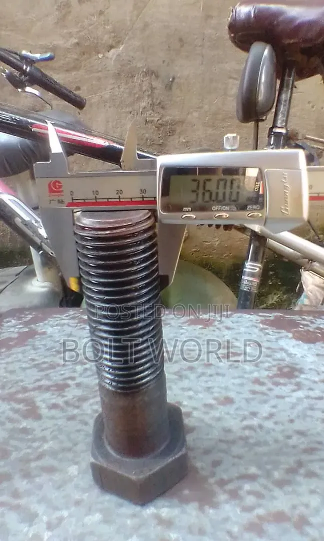 M36x130 Heavy Hex Bolt and Nut 10.9