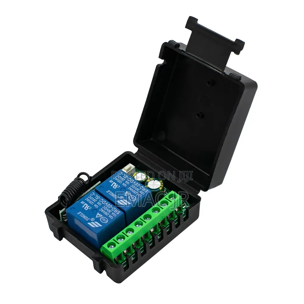 2-Channel Rf Relay Module Operates With Input Volt Range of Dc 6-30v