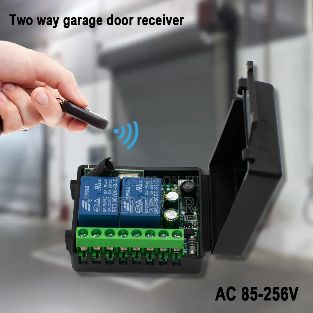 2-Channel Rf Relay Module Operates With Input Volt Range of Dc 6-30v