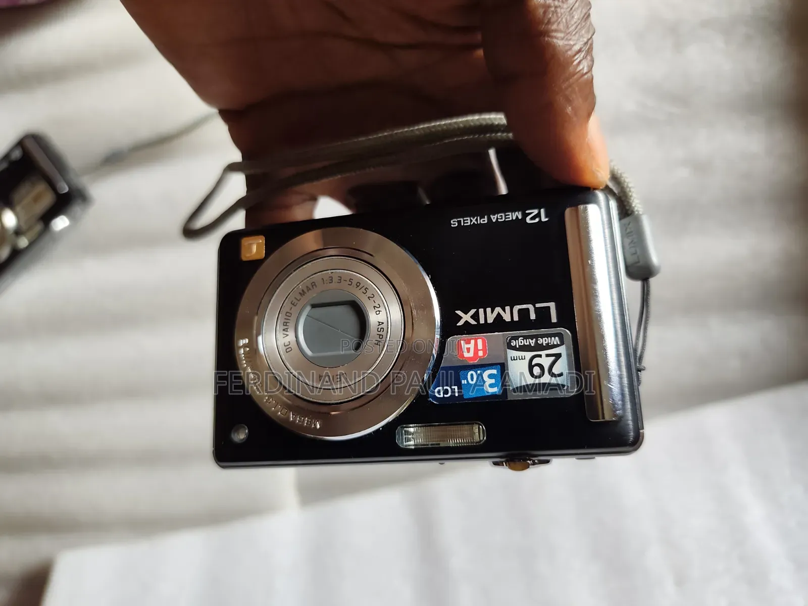 Panasonic Digital Photo Video Camera for Vintage Passport Snapping