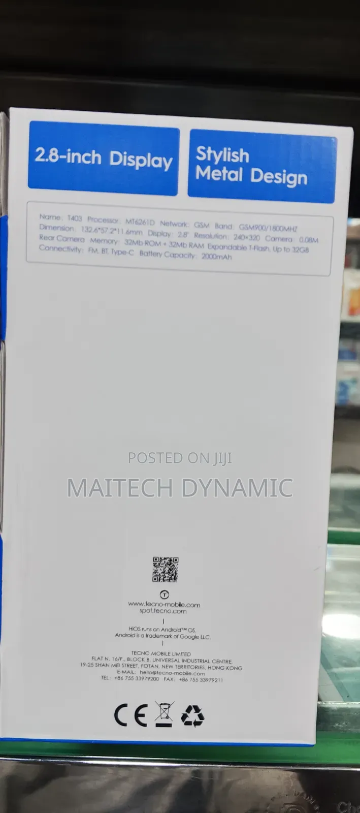 New Tecno T403