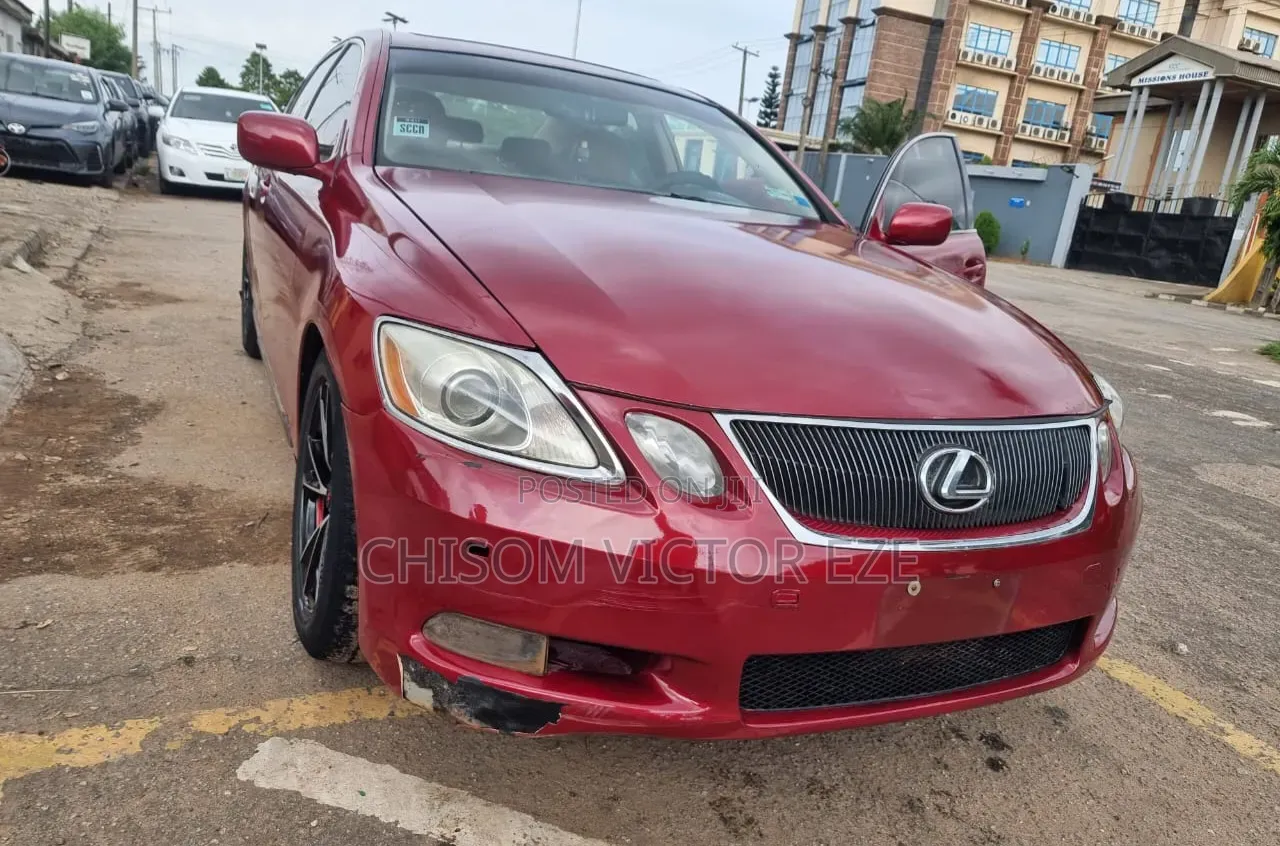 Lexus GS 300 AWD 2006 Red