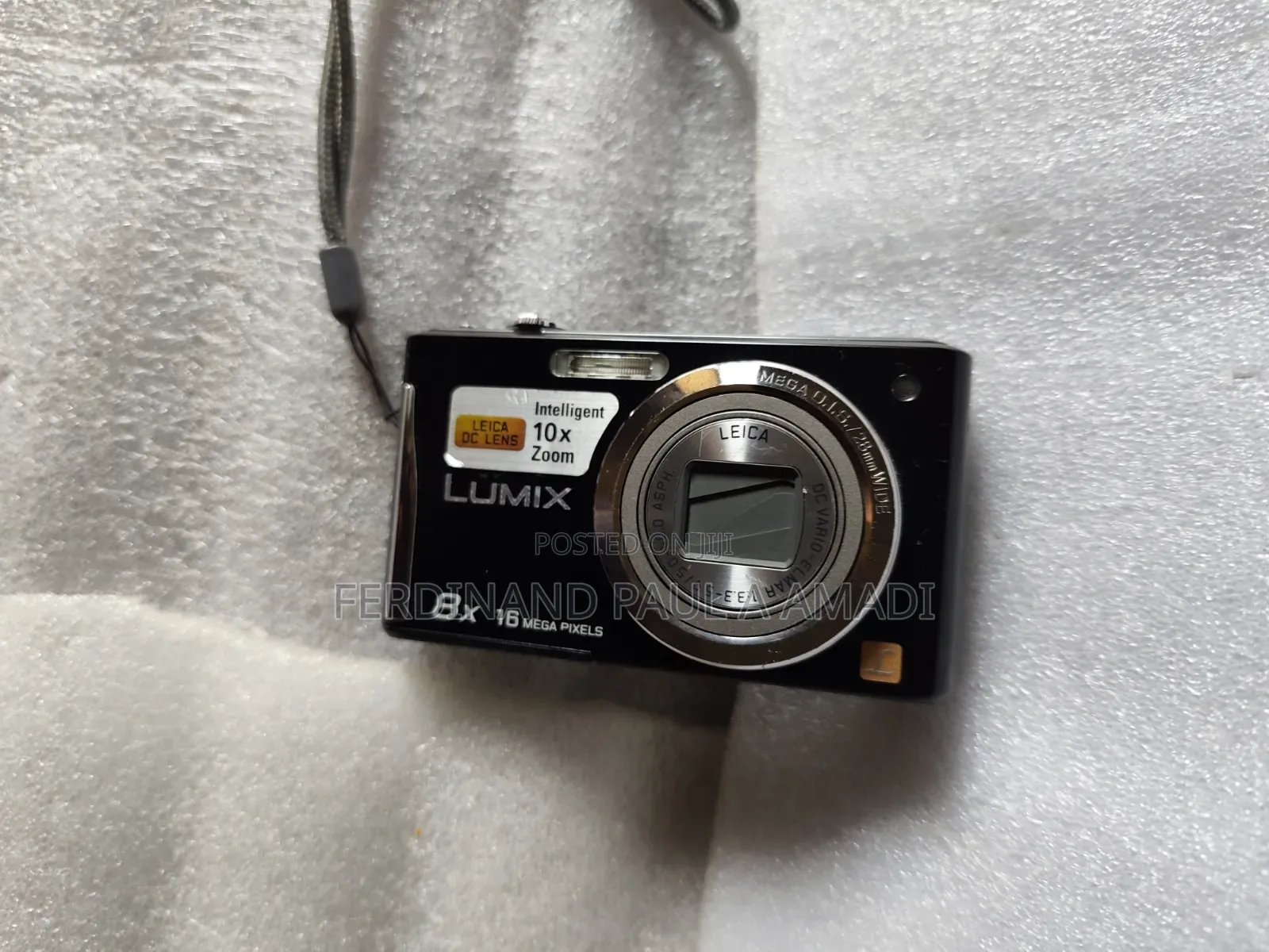 Panasonic Digital Photo Video Camera for Vintage Passport Snapping