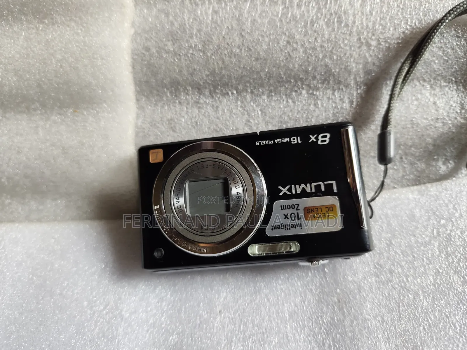 Panasonic Digital Photo Video Camera for Vintage Passport Snapping