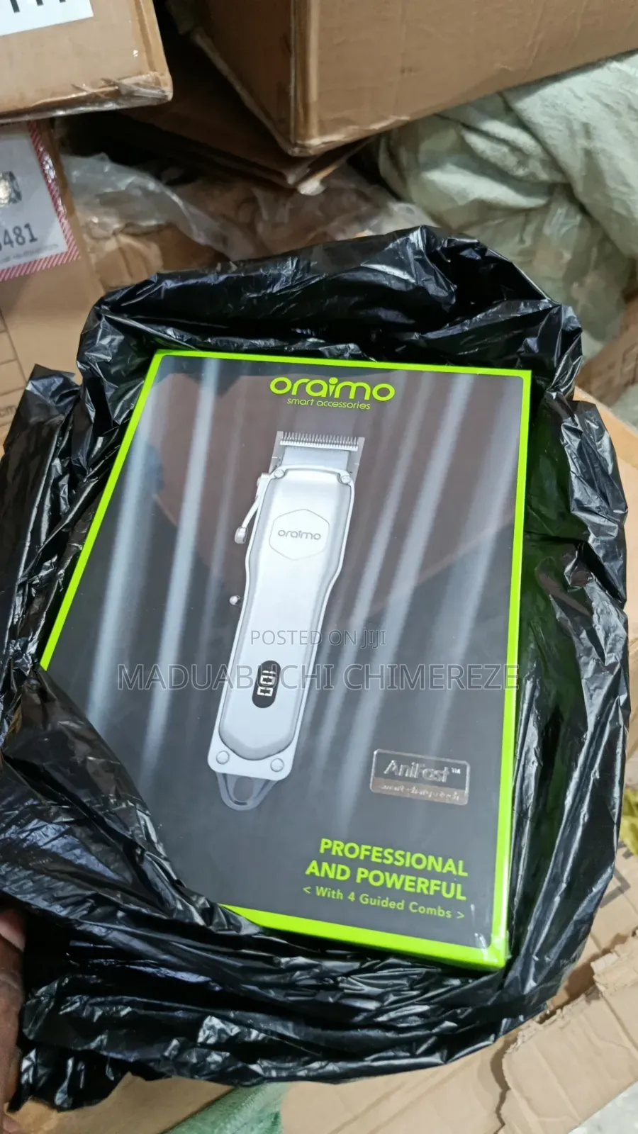 Oraimo Professional Cordless Hair Clipper Rechargeable Barber Trimmer