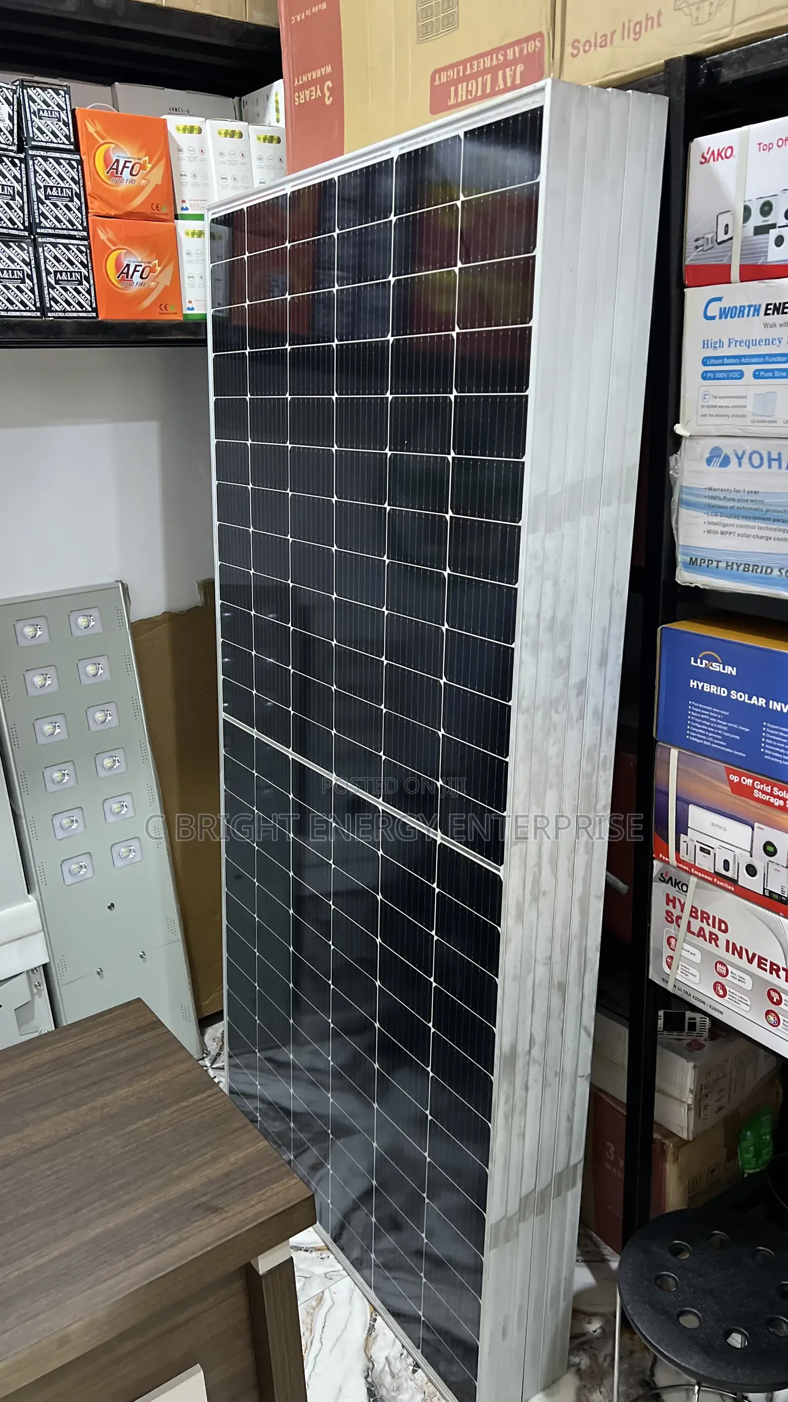 550w Longen Monofacial Solar Panel – Brand New | Ready Stock