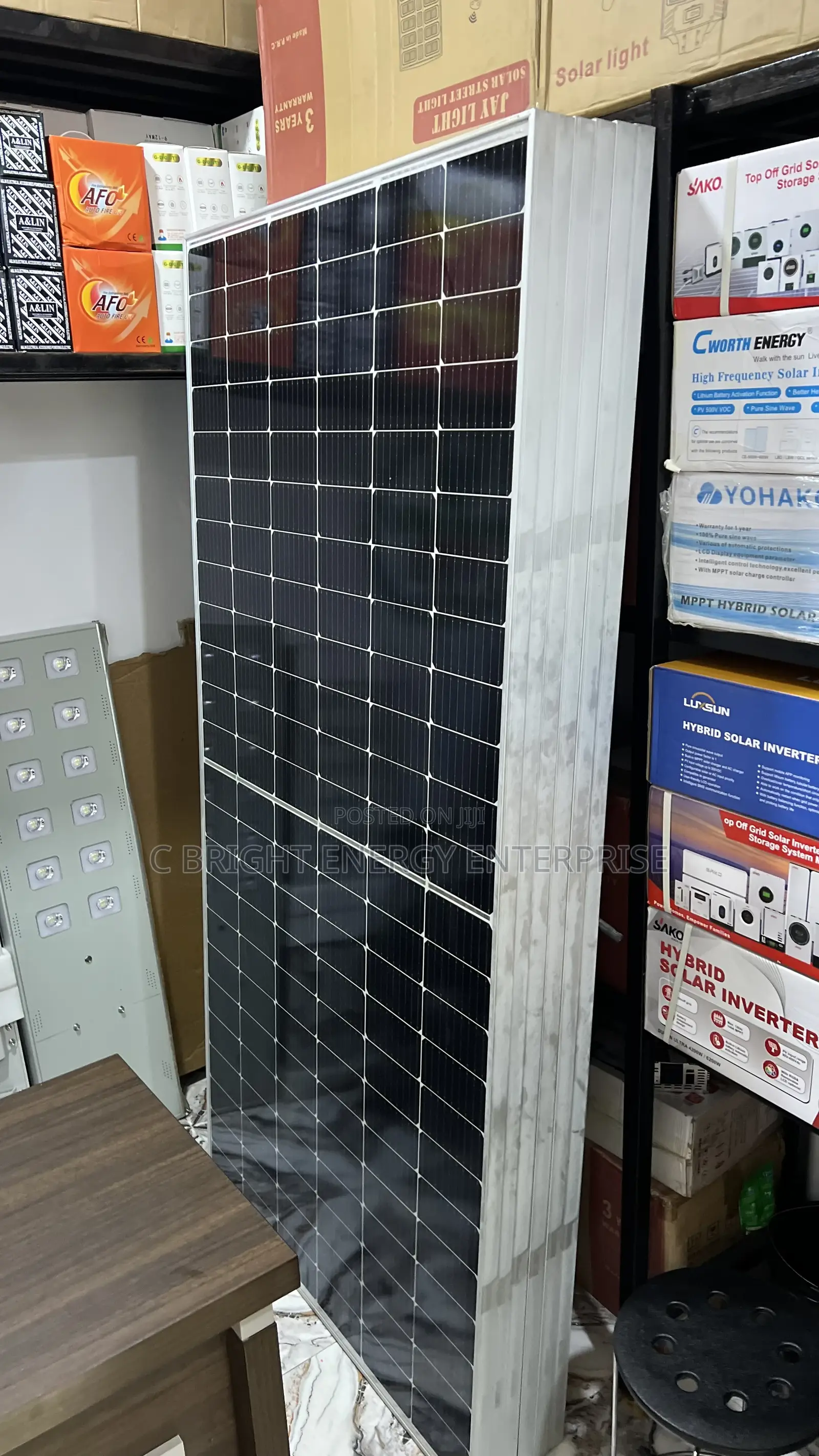 550w Longen Monofacial Solar Panel – Brand New | Ready Stock
