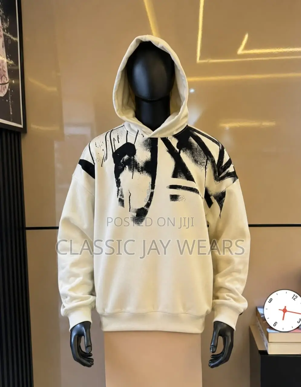 Cream Color Hoodie in Different Designs