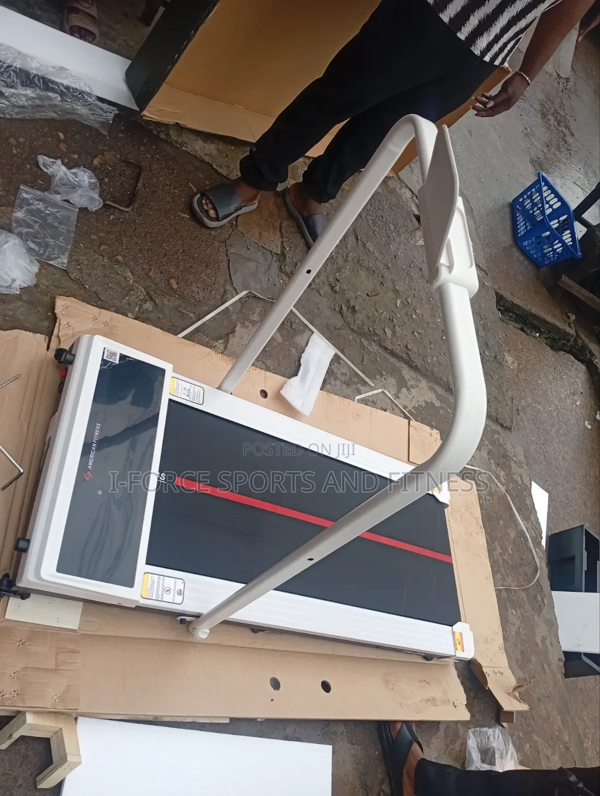 2.5 Hp American Fitness Platform Treadmill