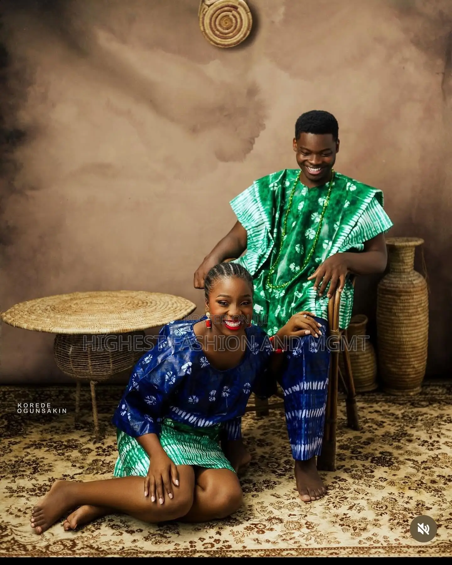 Bridal Iro and Buba Men’S Tailored Traditional Dansiki