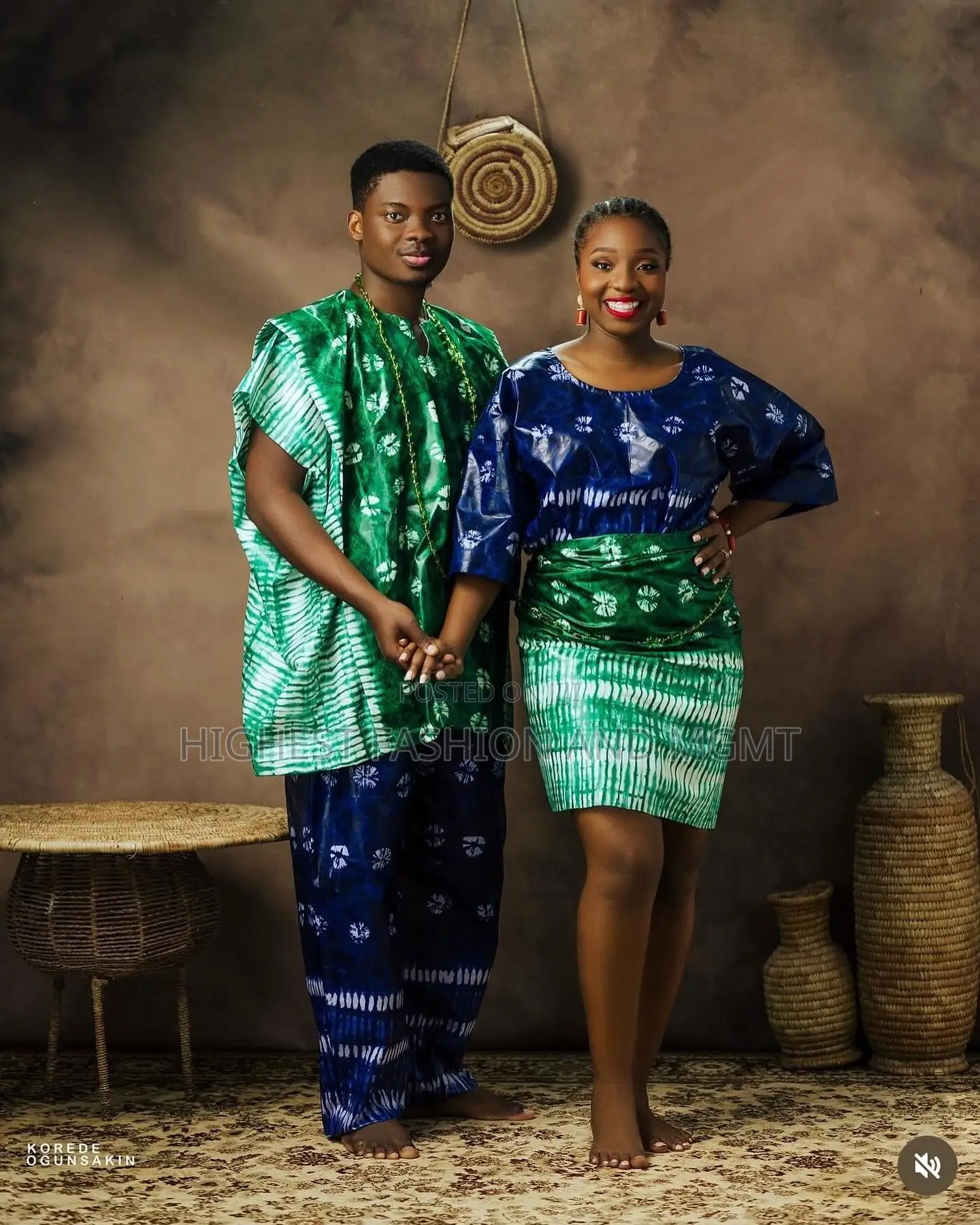 Bridal Iro and Buba Men’S Tailored Traditional Dansiki