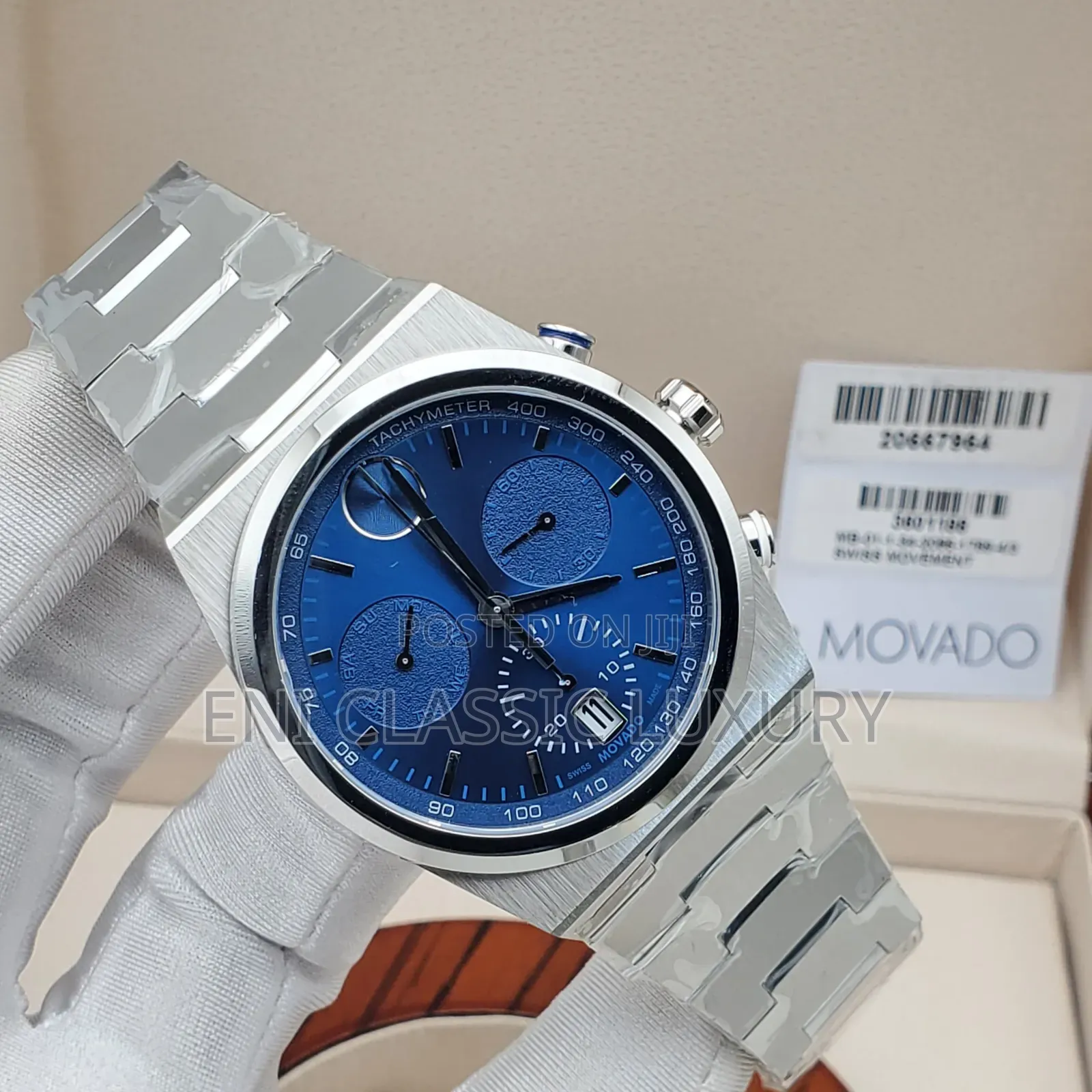 Top Notch Luxury Men's Wristwatches Movado Best Quality