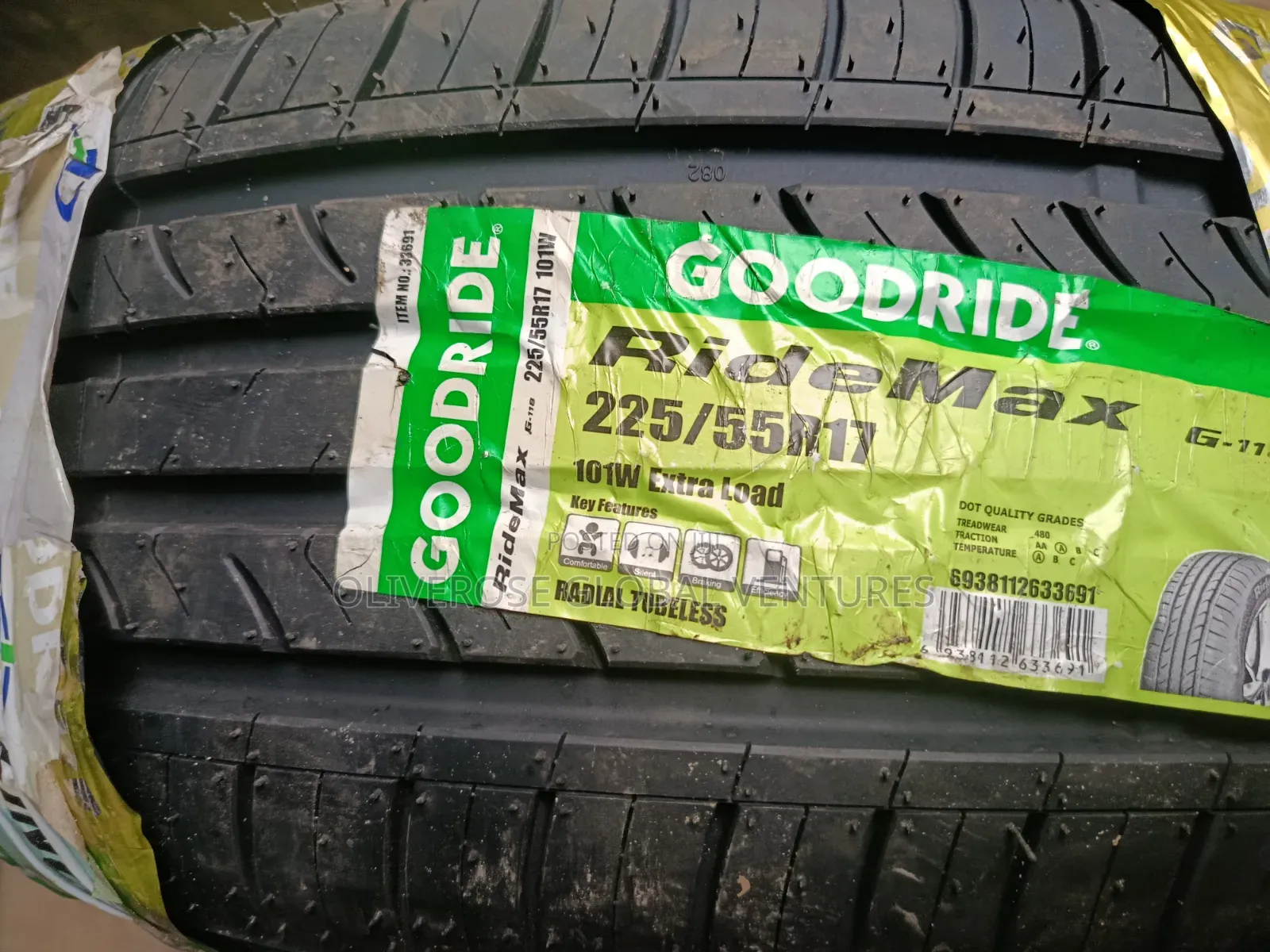 265/65/17 and 225/55/17 Tires for Prado, Highlander,Camry, Benz,Honda