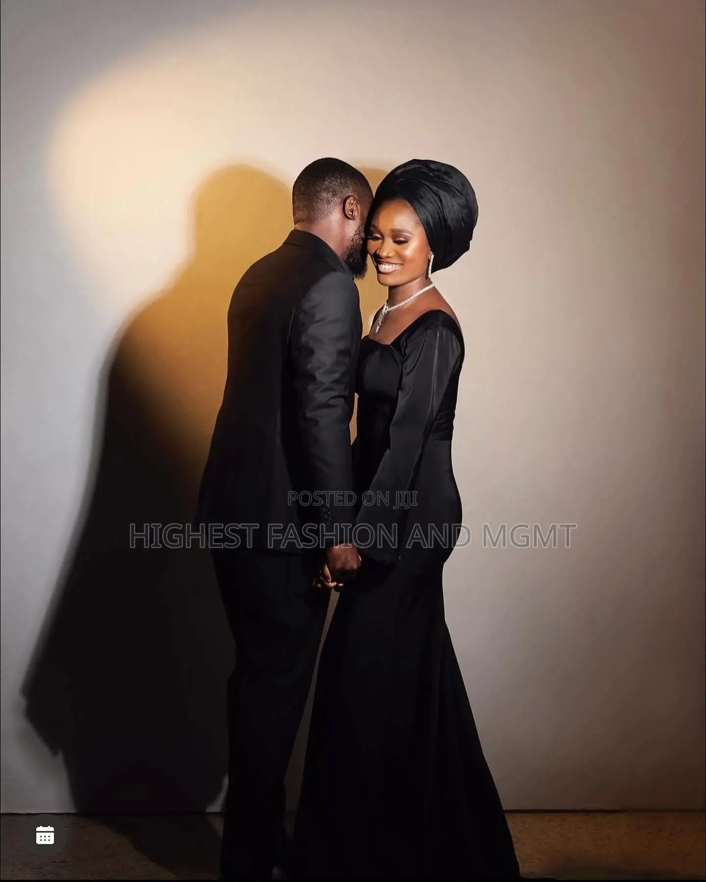 Black Mermaid Gown Tailored Black Bespoke Suit