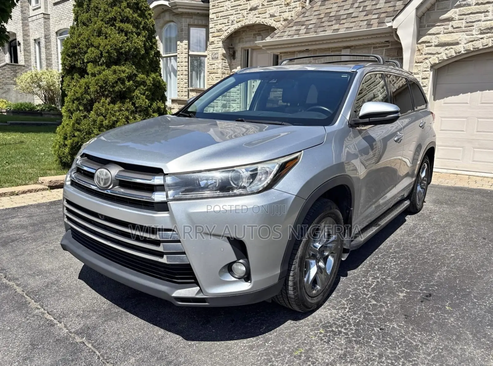 Toyota Highlander Limited Platinum 4x4 V6 (3.5L 6cyl 8A) 2017 Silver