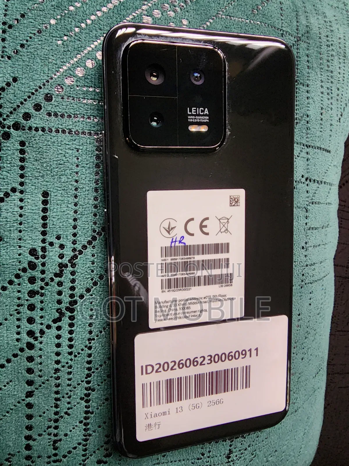 Xiaomi 13 256 GB Black