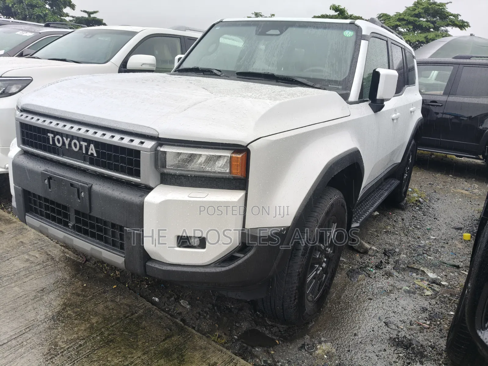 Toyota Land Cruiser Prado 2024 White