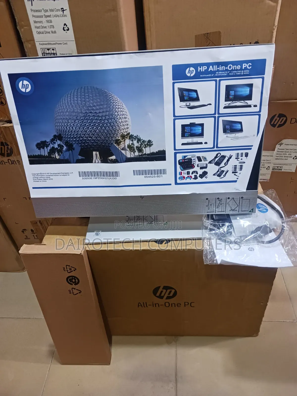 New Desktop Computer HP EliteOne 800 G6 8GB Intel Core i5 SSD 512GB
