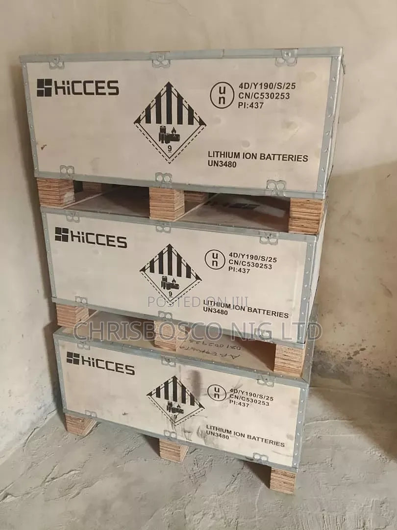 Brand New Hicces Lithium Ion Batteries 15.36kvh Battery