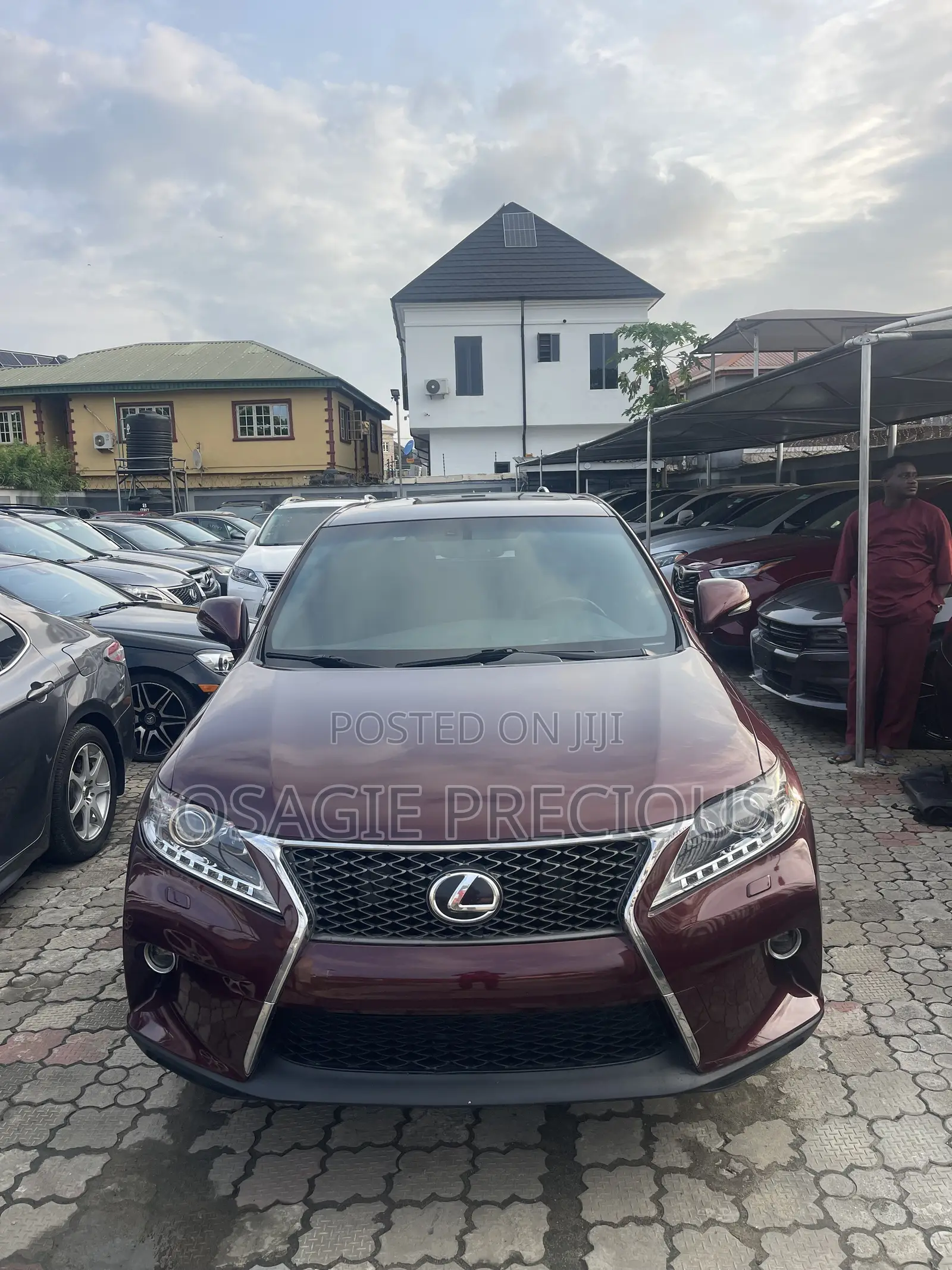 Lexus RX 350 F SPORT AWD 2013 Burgundy