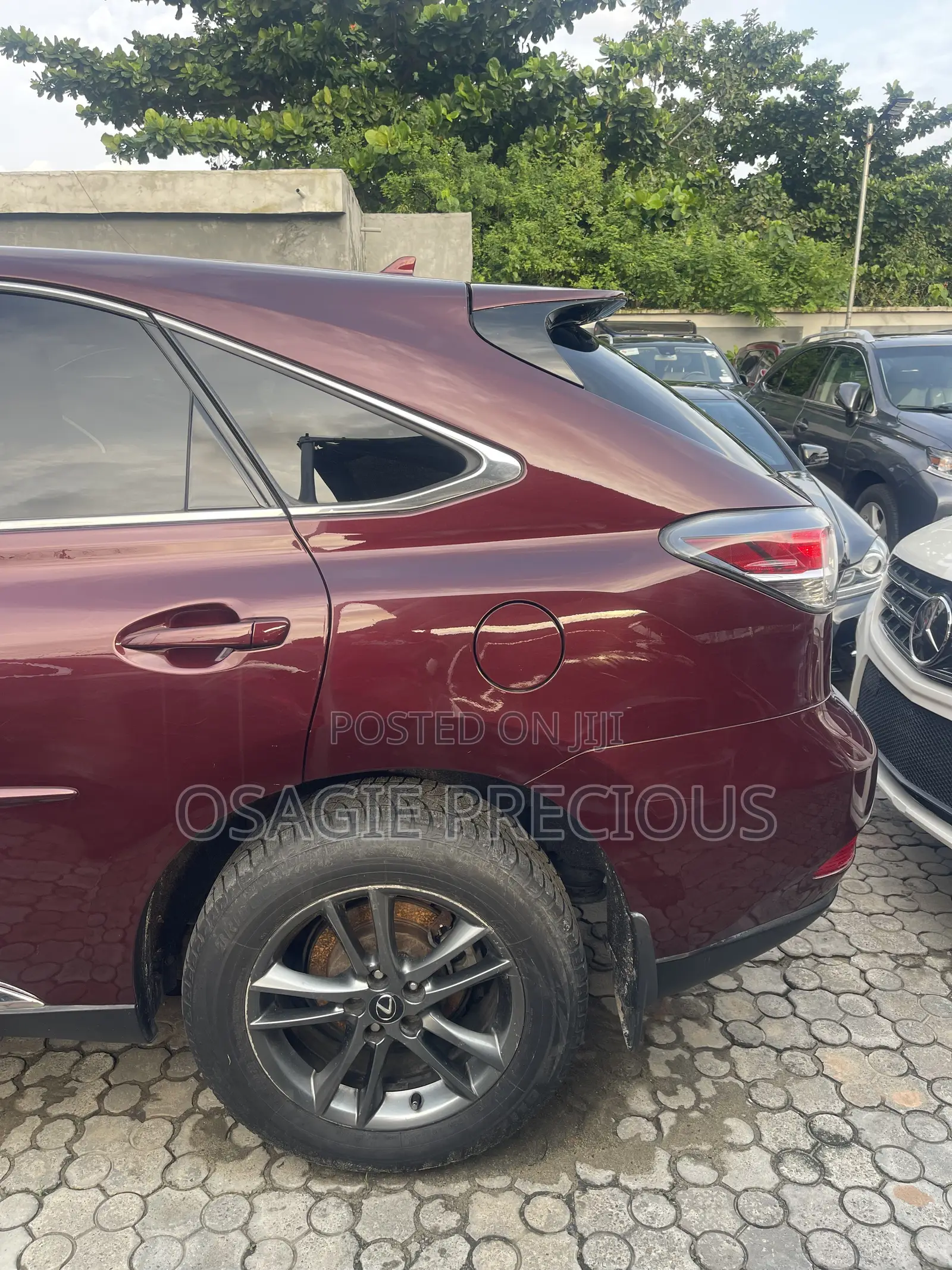 Lexus RX 350 F SPORT AWD 2013 Burgundy