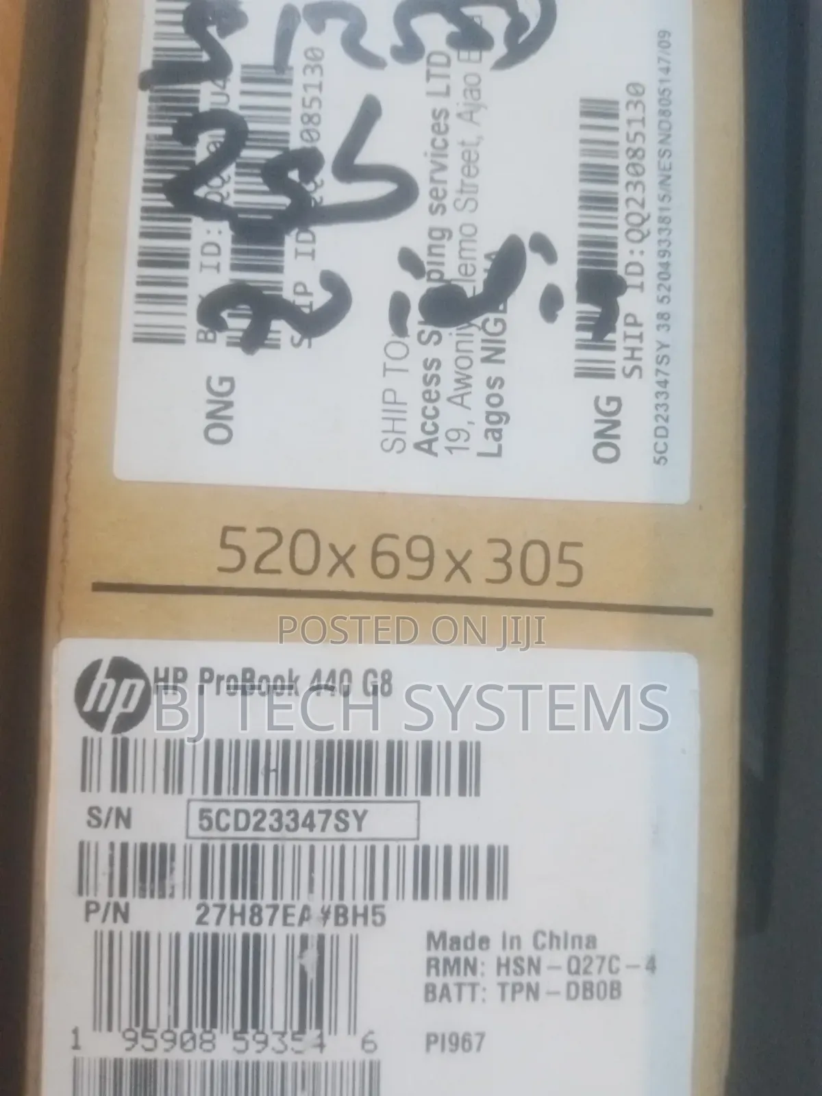 New Laptop HP ProBook 440 G8 8GB Intel Core i7 SSD 512GB