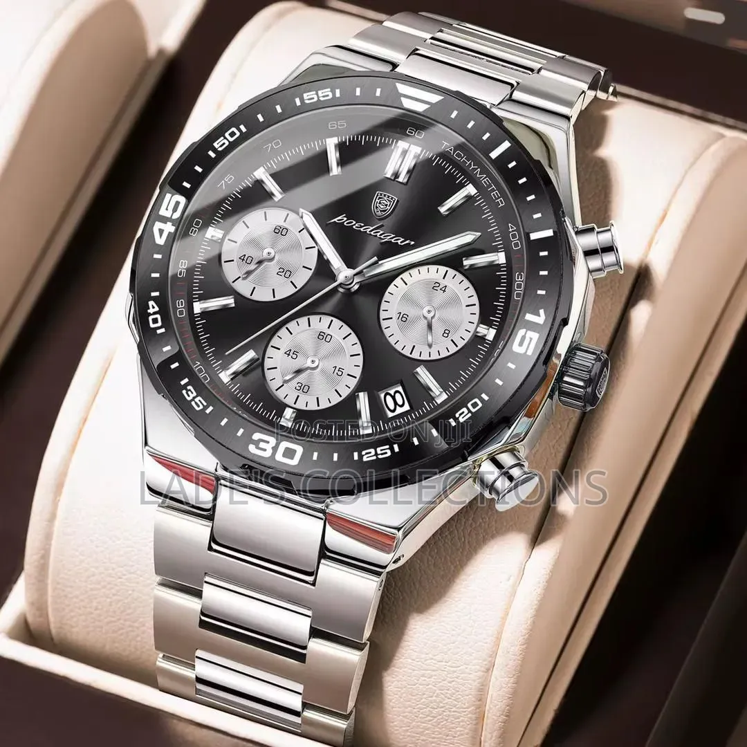 High Quality Poedager Chronograph, Chain Wristwatch