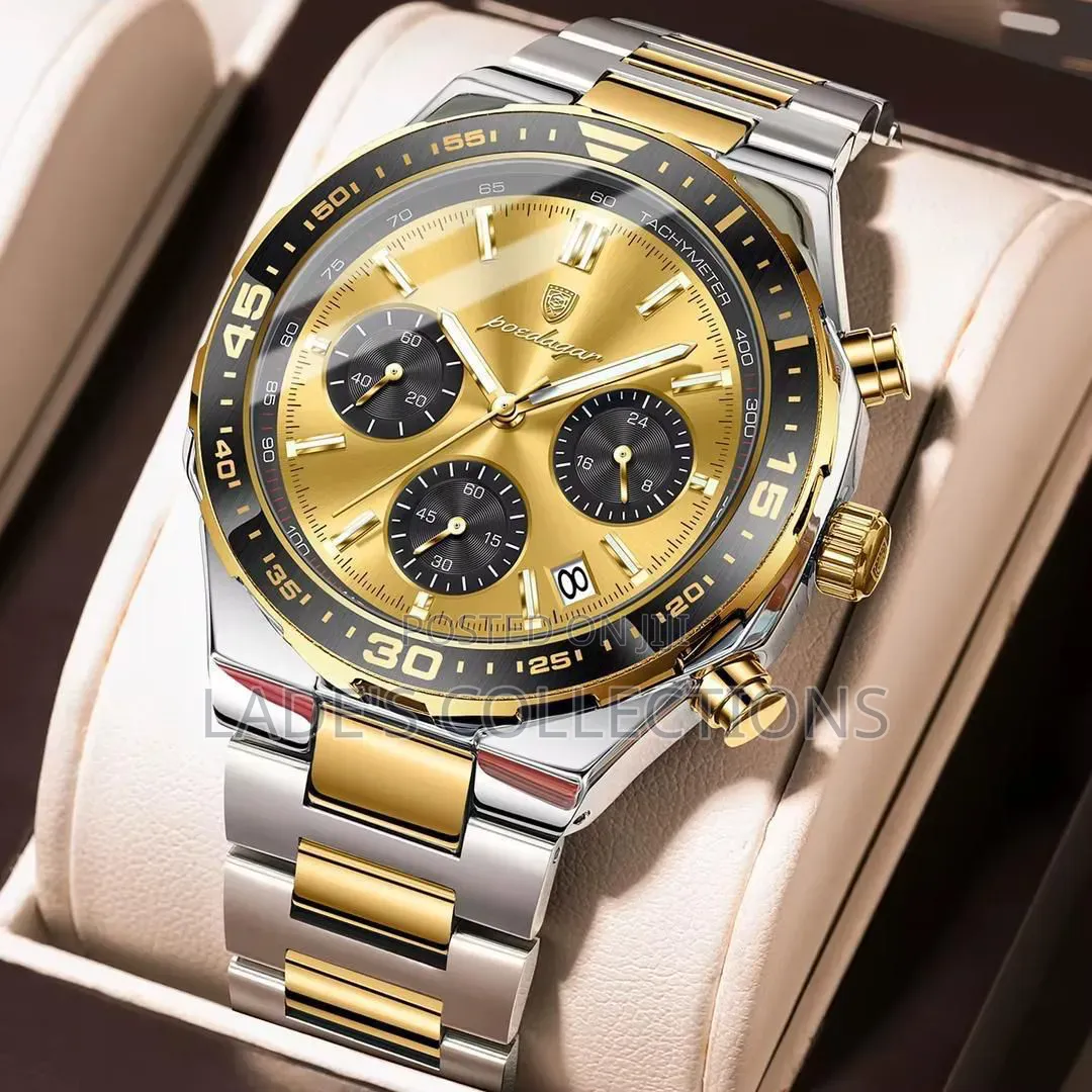High Quality Poedager Chronograph, Chain Wristwatch