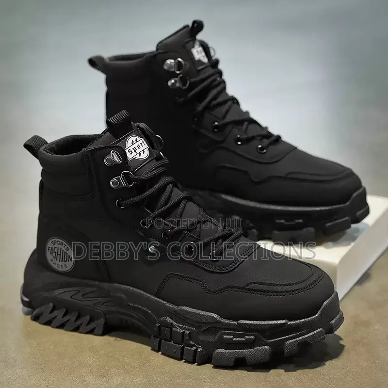 Men’S Lace-Up Boots | Non-Slip | High-Quality