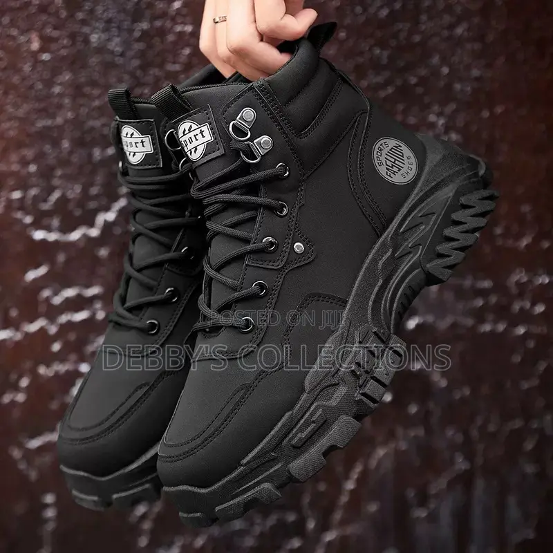 Men’S Lace-Up Boots | Non-Slip | High-Quality