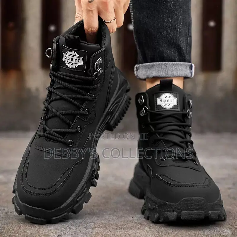 Men’S Lace-Up Boots | Non-Slip | High-Quality