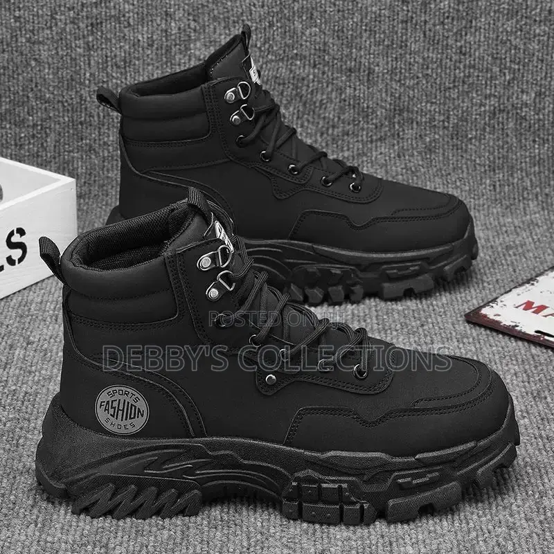 Men’S Lace-Up Boots | Non-Slip | High-Quality