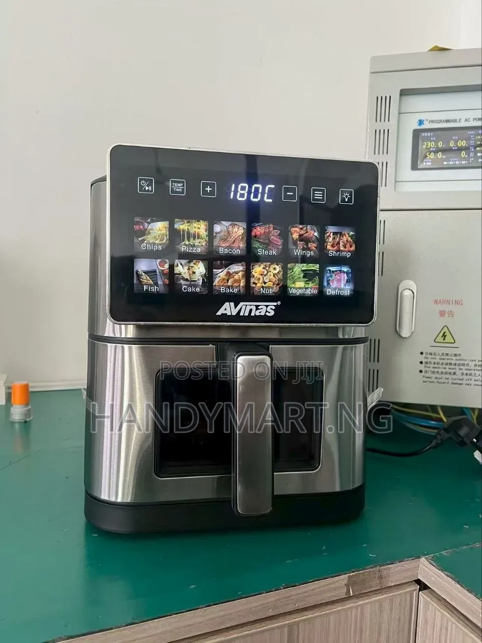 Avinas Stainless Steel Digital Air Fryer (Touchscreen Display) 40% Off