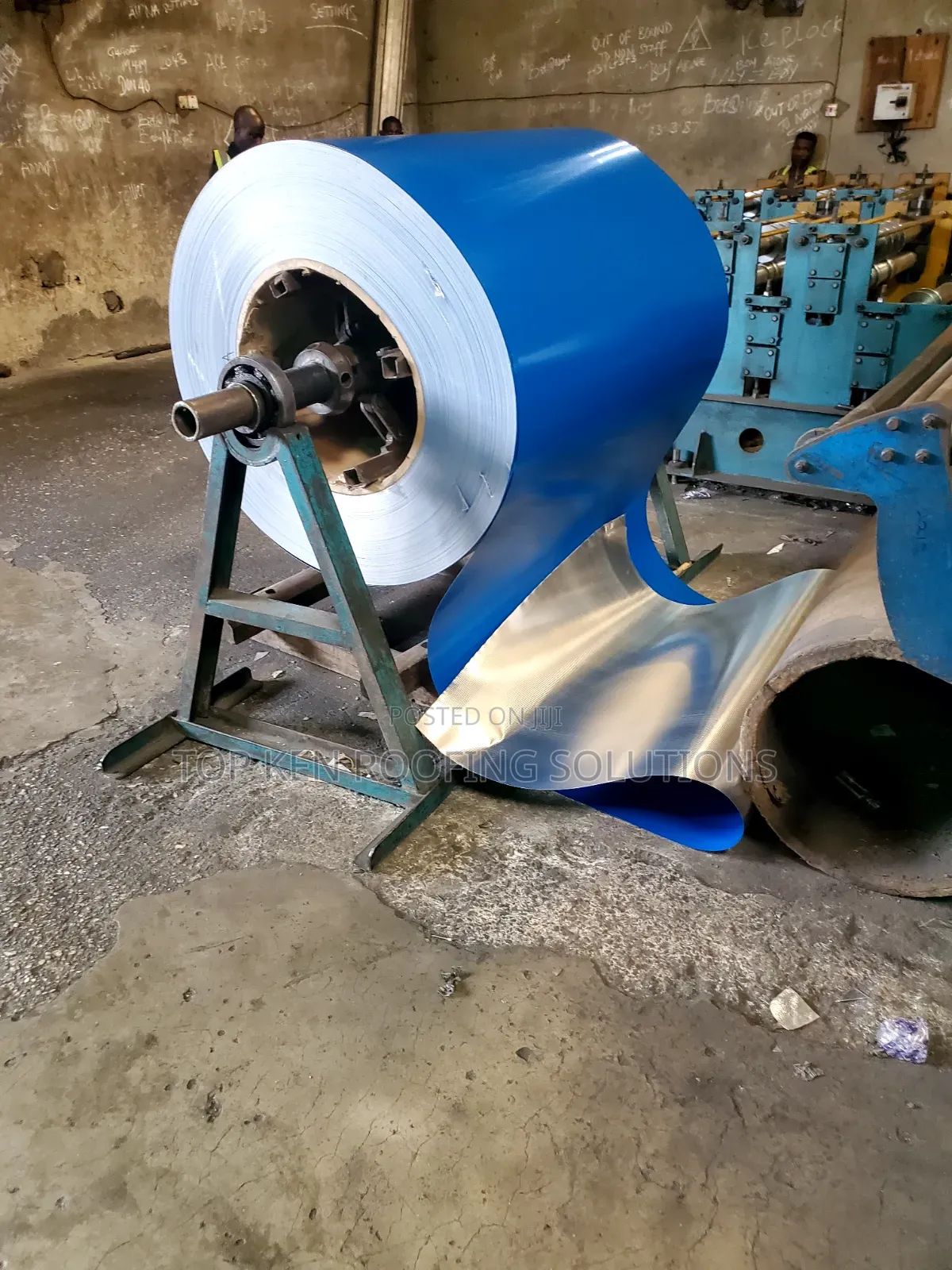 0.70 D/Blue Longspan Aluminium Roofing Sheets