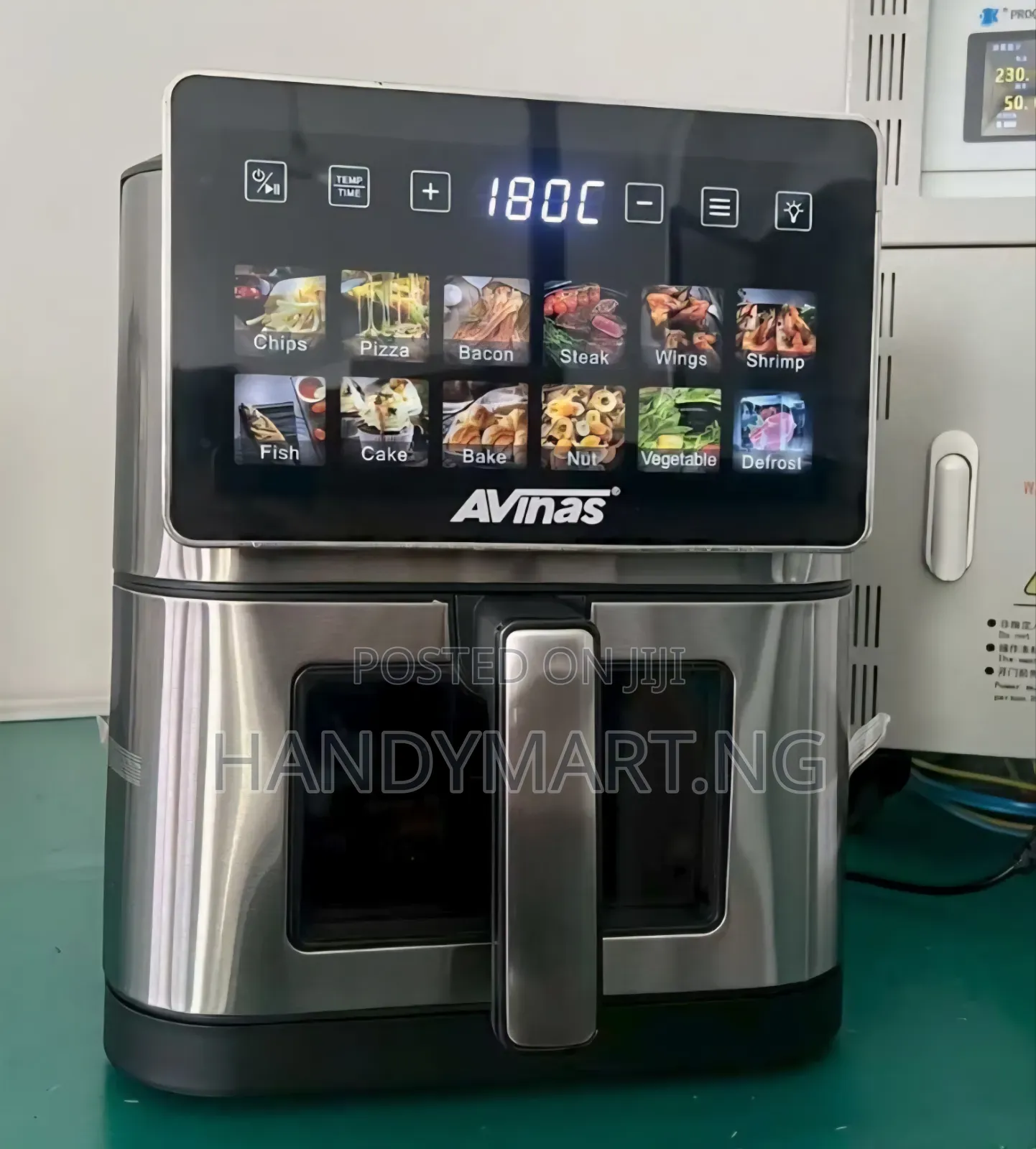 Avinas Stainless Steel Digital Air Fryer (Touchscreen Display) 40% Off