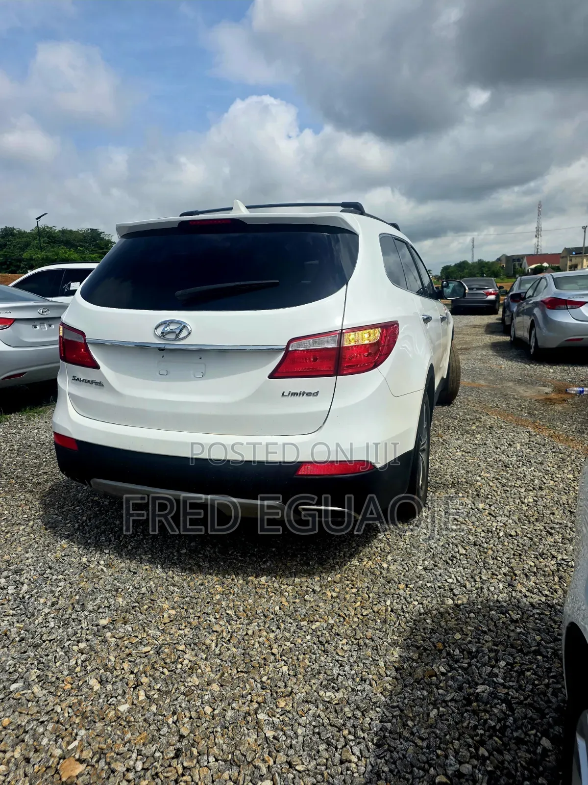 Hyundai Santa Fe 2015 White