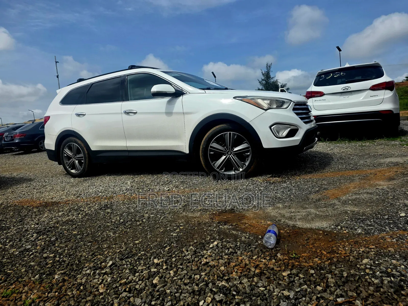 Hyundai Santa Fe 2015 White